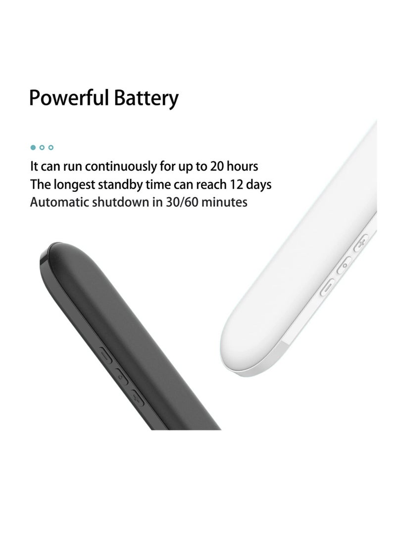 Excefore Pillow Speaker Bone Conduction Stereo, Bluetooth Wireless Music Sleep Headphones, Insomnia White Noise Machine for Side Sleepers, for Sleep Aid Under Sleep Pillow, for Adults and Baby  - Image 5