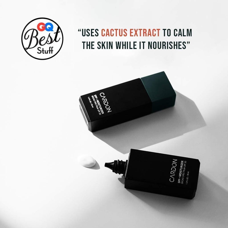 Cardon Men's AM + PM Face Moisturizers Bundle: Daytime SPF Moisturizer; Nighttime Repair Gel Moisturizer | Korean Skincare For Men - Image 5