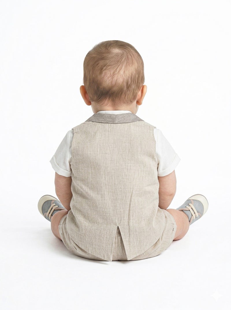 Hype Summer overalls for boys, 3 to 12 months, 1525 - Image 3