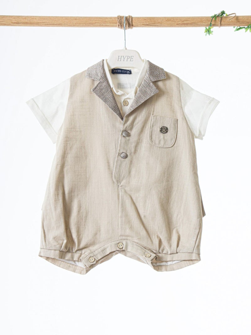 Hype Summer overalls for boys, 3 to 12 months, 1525 - Image 4