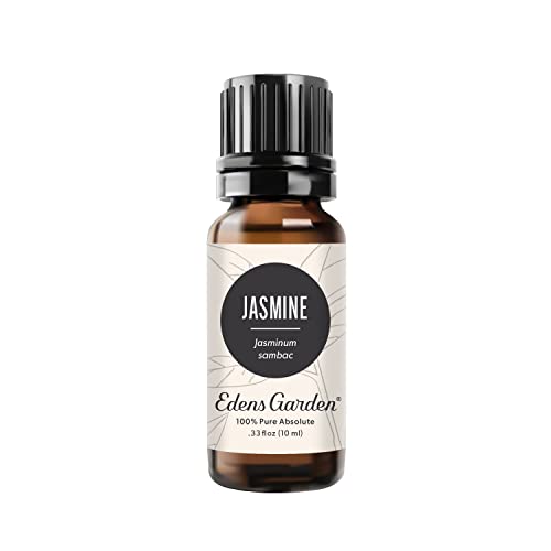 Edens Garden Jasmine- Sambac Absolute Essential Oil- 100% Pure Premium Grade, Undiluted, Natural, Therapeutic, Aromatherapy, The Best for Diffuser, Candle, Humidifiers, Kid Safe 10 ml (.33 fl oz) - Image 1