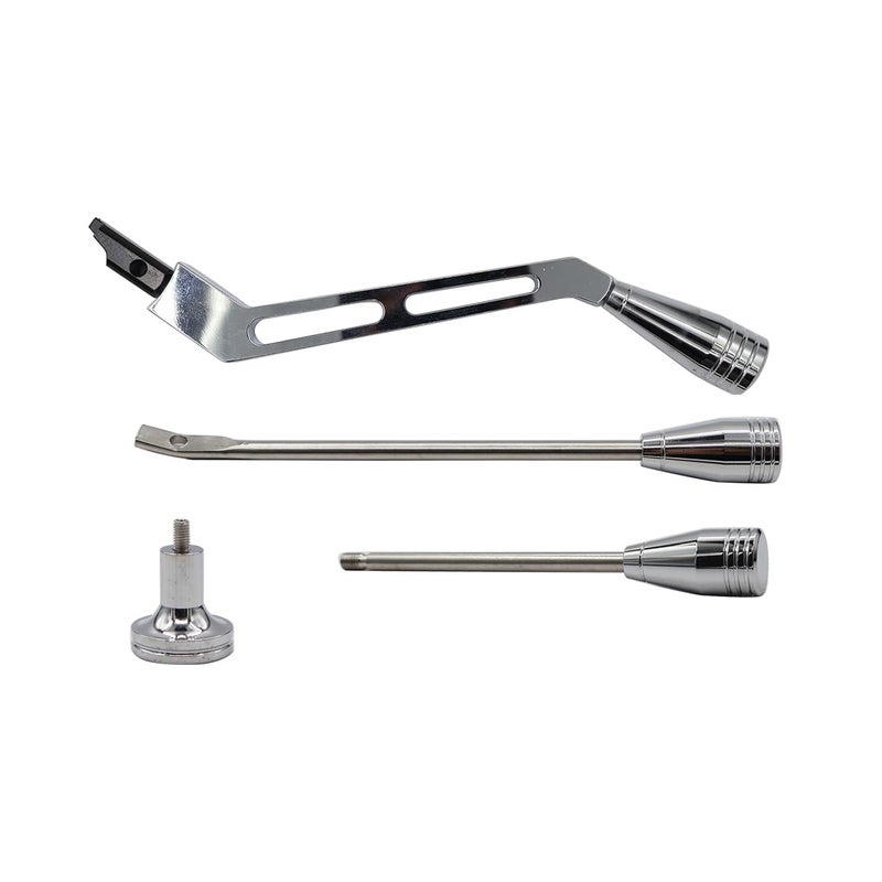 LPFIDI 1 Set Billet Aluminum Column Shifter Lever Turn Signal Hazard Tilt Kit Compatible for 19671994 GM Columns Chevrolet Buick Oldsmobile Pontiac Cadillac