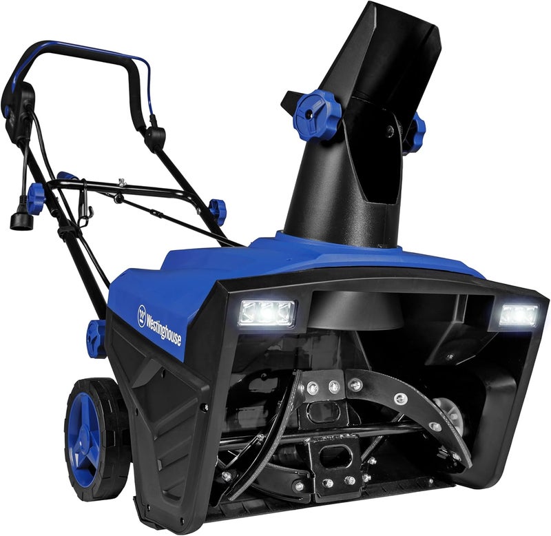 Westinghouse Westinghouse WSnow20 Corded Snow Blower 20 Inch Steel Auger Dual LED Lights 1800 Watt Motor Electric Snow Blower with 25ft Throwing Distance Plows 680lbsmin Adjustable Chute  - Image 1