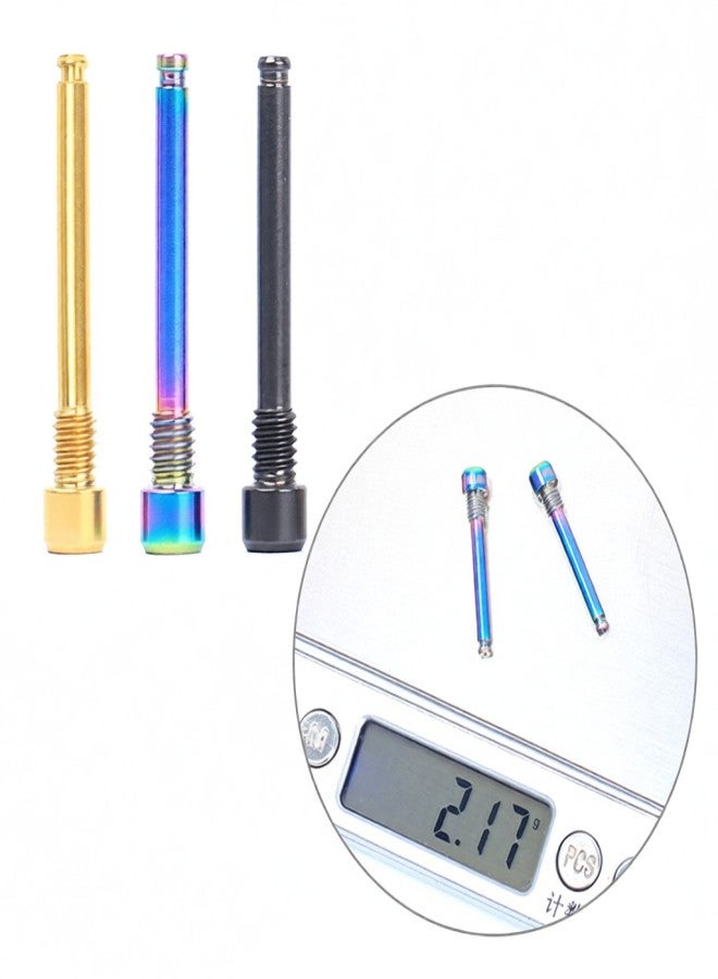 RISK 2pcs Ultralight Titanium Alloy Bicycle Hydraulic Disc Brake Bolts - Image 4