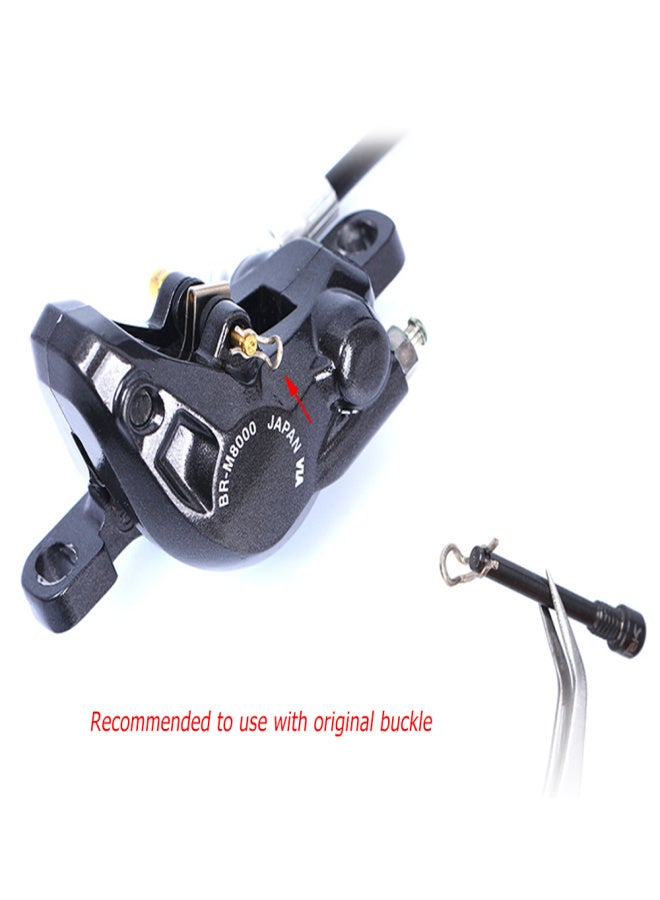 RISK 2pcs Ultralight Titanium Alloy Bicycle Hydraulic Disc Brake Bolts - Image 3