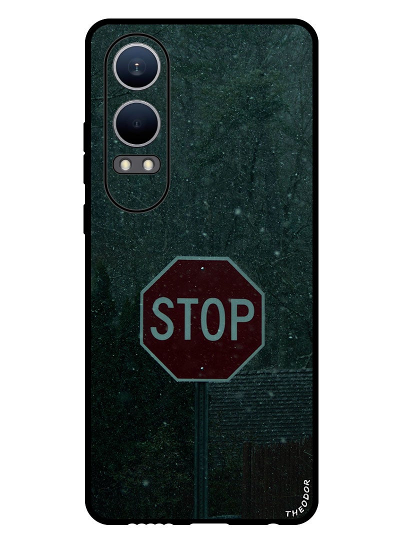 Theodor Protective Case Anti Scratch Shock Proof Bumper Cover For OnePlus Nord CE4 Lite Stop Sign  - Image 1