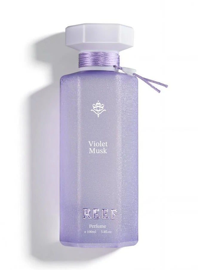 Reef Violet Musk Collection Gift Set – Violet Musk Perfume 100ml + Violet Hair Perfume 50ml + Violet Body Butter 50g - Image 2