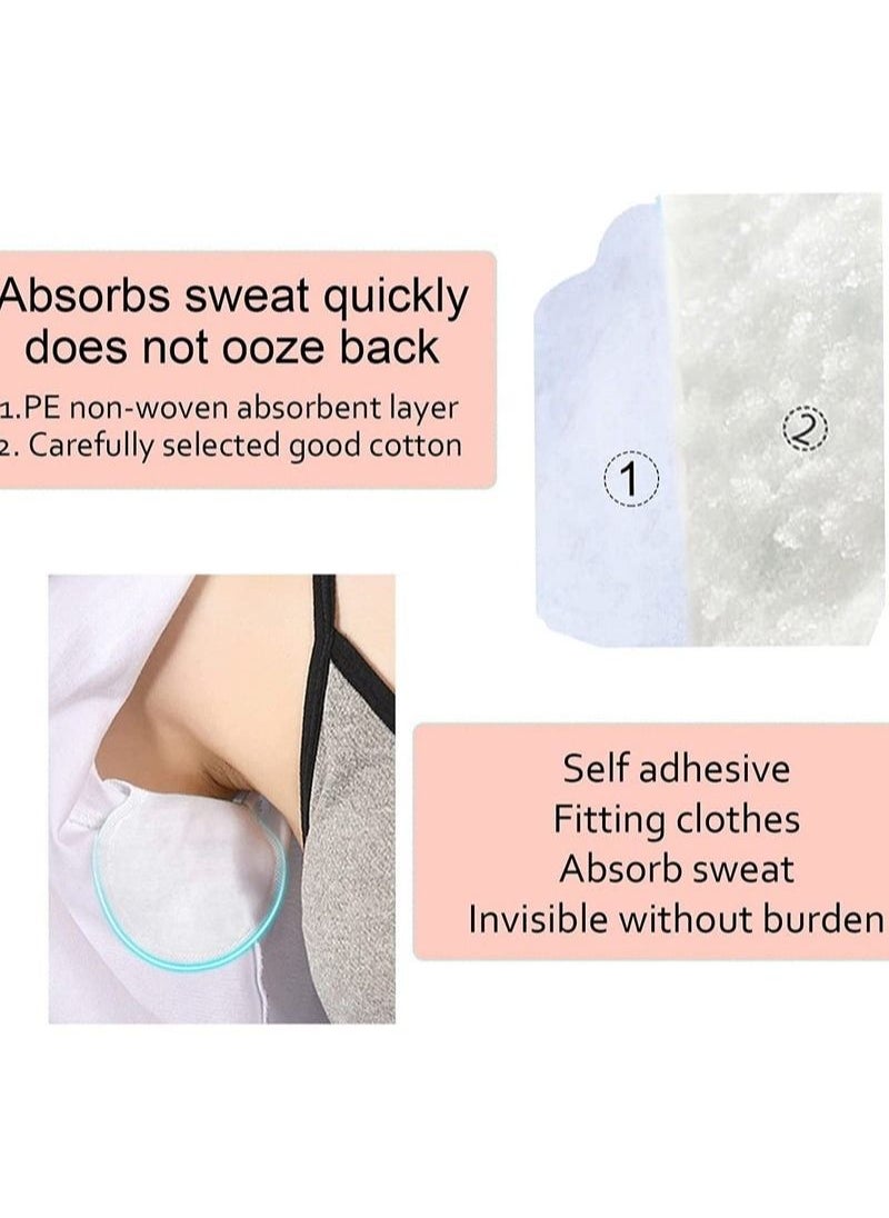 Generic - 40 Pcs Sweat Pads Underarm, Armpit Sweat Block for Sweating Women and Men, Premium Sweat Shield Fight Hyperhidrosis,Comfortable Unflavored Disposable Underarm Pads,Non Visible Dress Guards - Image 1