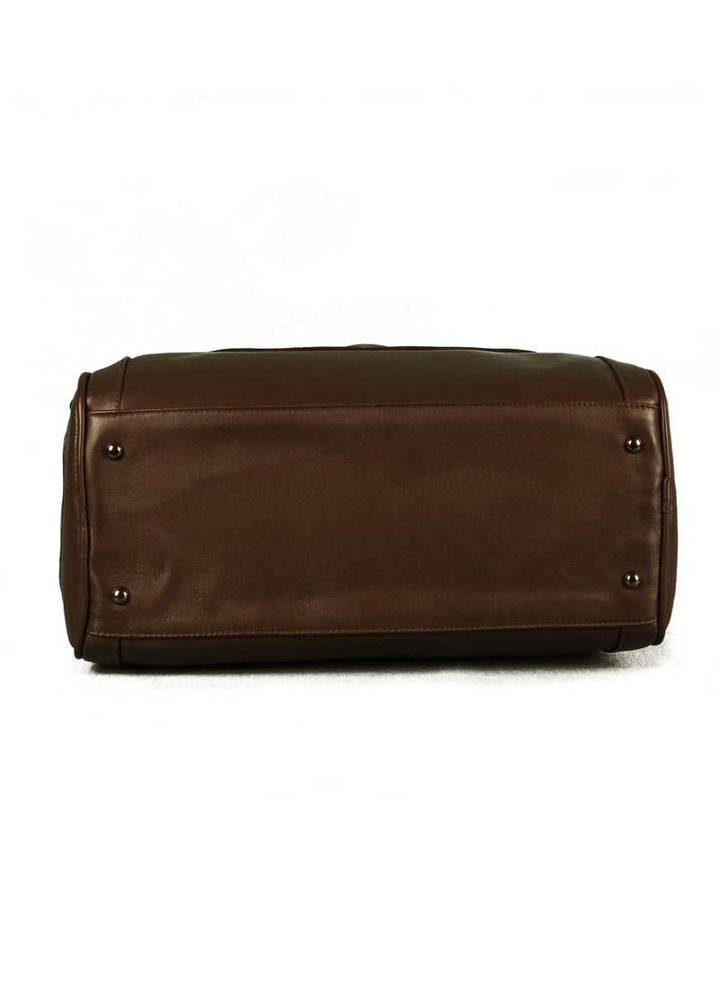 LEATHERIA Classic Genuine Leather Handbag for women - Large Size  - Image 4