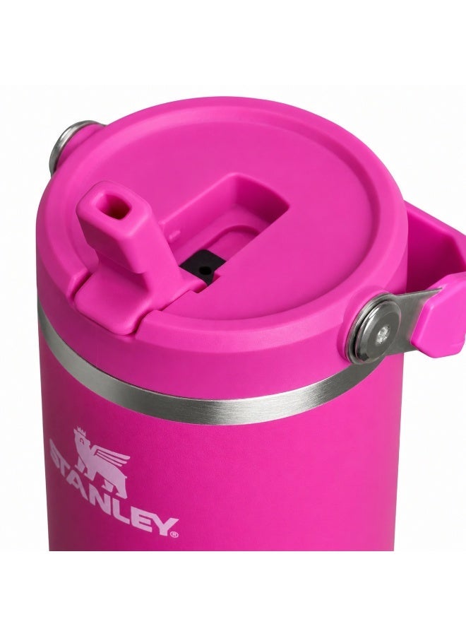 Stanley 30oz Stainless Steel Tumbler – Double Wall Vacuum Insulated Travel Cup with Straw & Leak-Resistant Flip Lid, Reusable Water Bottle for Home, Office & Car – Keeps Drinks Cold Up to 12 Hours - Image 2