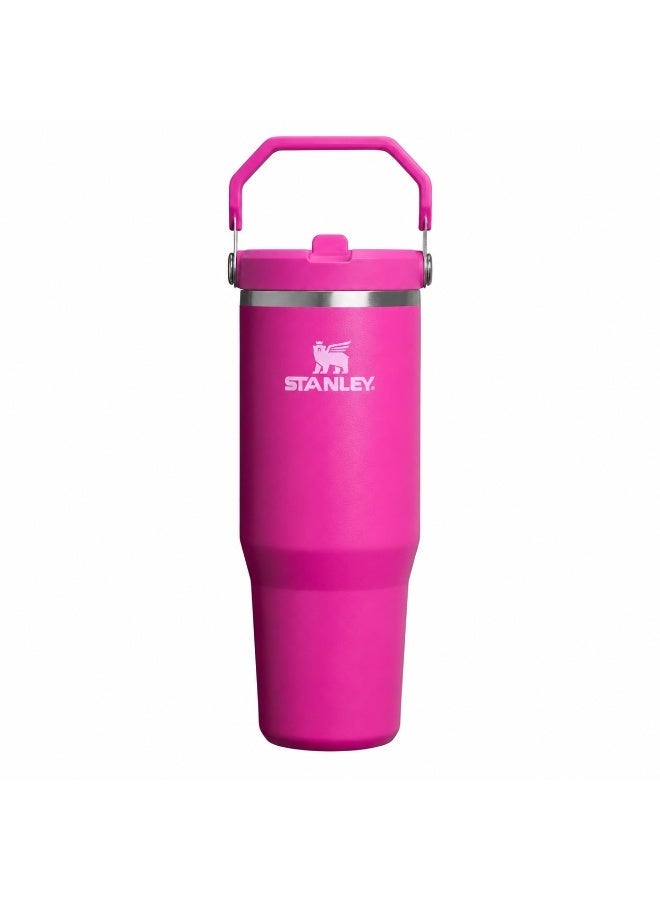 Stanley 30oz Stainless Steel Tumbler – Double Wall Vacuum Insulated Travel Cup with Straw & Leak-Resistant Flip Lid, Reusable Water Bottle for Home, Office & Car – Keeps Drinks Cold Up to 12 Hours - Image 1