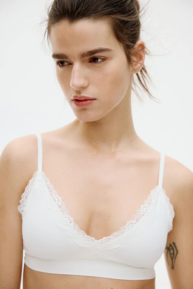 H&M Seamless Padded soft bra