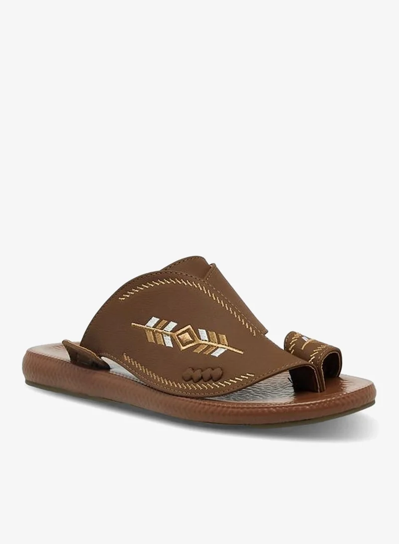 Al Waha Men Toe Loop Detail Arabic Sandals Ramadan Collection