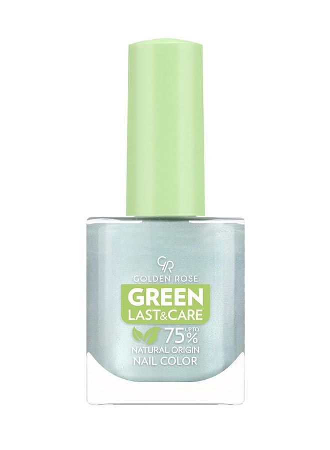 Green Last&Care Nail Color No: 121