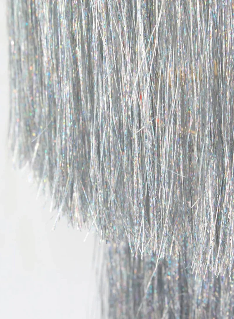 Meri Meri Silver Tinsel Chandelier