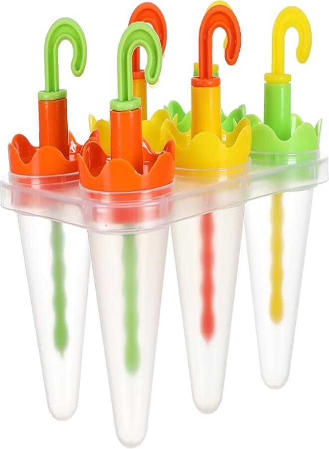 Arafa ice lolly popsicles set, made in egypt multi-color