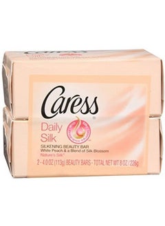 Caress Daily Silk Beauty Bars 4.25 Oz Bars 2 Ea (Pack Of 2)  - Image 2