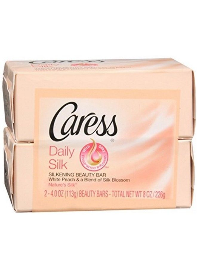 Caress Daily Silk Beauty Bars 4.25 Oz Bars 2 Ea (Pack Of 2) - Image 2