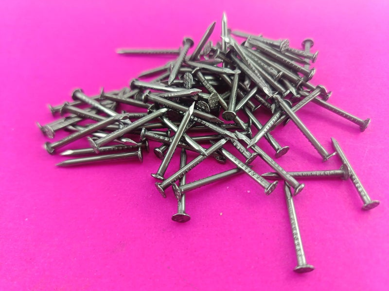Advancedestore 1-Inch Multipurpose Nails – 100 Pieces | Strong Steel Nails for Wood, Wall, Shoes & DIY Use | Rust-Resistant & Durable (80 Grams) - Image 5