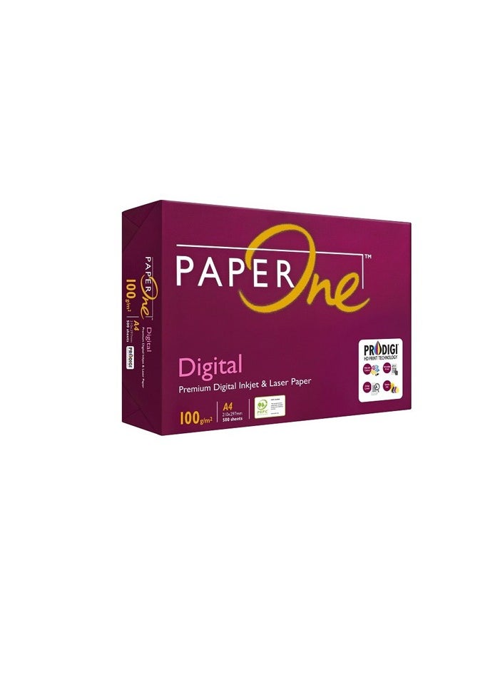 PaperOne - PaperOne Digital A4, 100 GSM Premium Copy Paper, Box of [2,000 sheets] - Image 1
