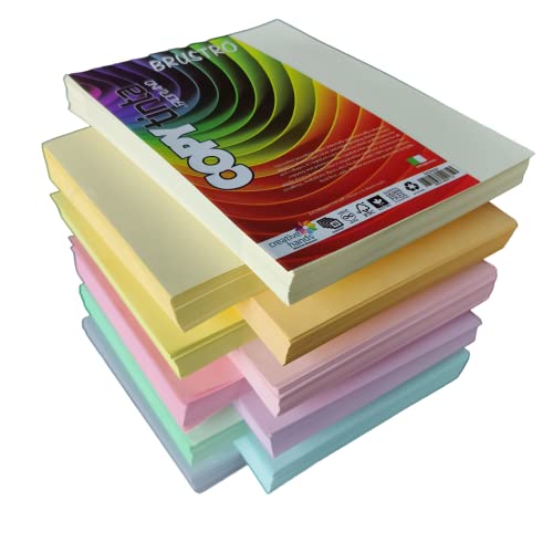 Fabriano Brustro Copy Tinta A4 Assorted Soft (Pack of 2) - Image 1