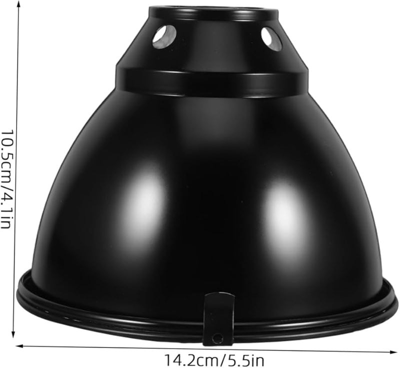 قبة الألومنيوم لحماية مصباح الزواحف، ظل حراري لسلامة التيراريوم، تدفئة فعالة - Image 3