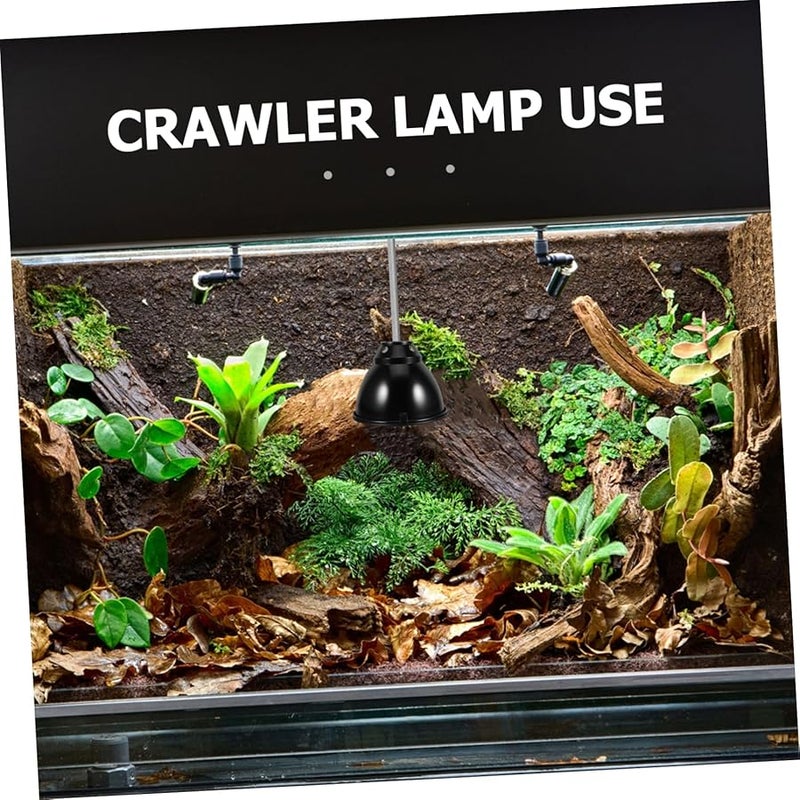 قبة الألومنيوم لحماية مصباح الزواحف، ظل حراري لسلامة التيراريوم، تدفئة فعالة - Image 4