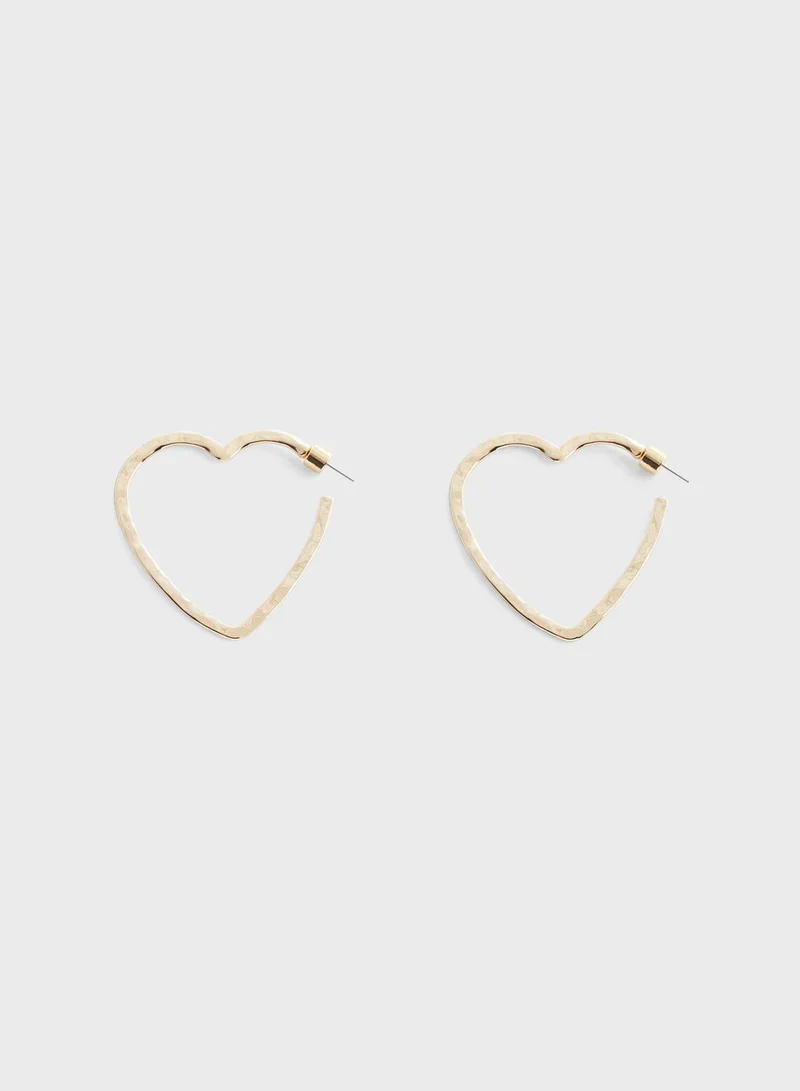 MANGO Coras Hoop Earrings