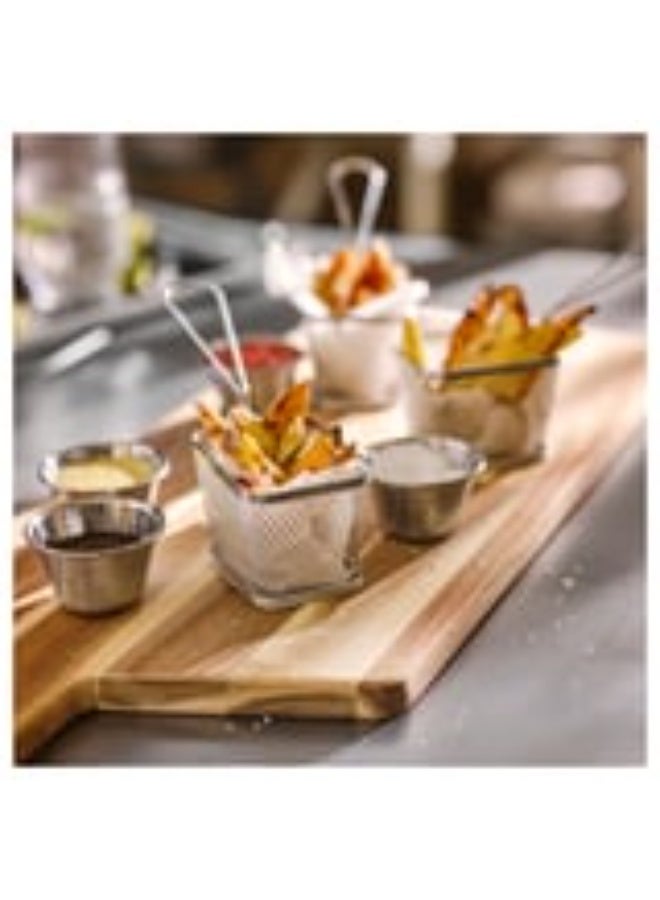 Ikea GRILLTIDER BBQ Serving Set - Stainless Steel - Simple and Durable Design (Baskets/Bowls) - Image 3