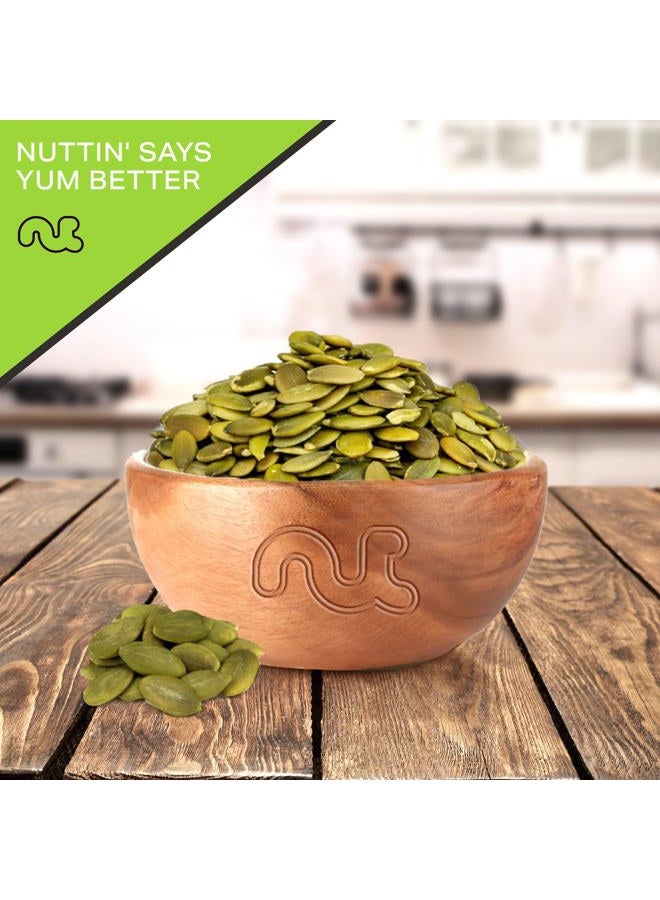 Nut Cravings Roasted & Salted Pumpkin Seeds, Nuggets, No Shell (32oz - 2 LB) Packed Fresh in Resealable Bag - Snack - Healthy Protein Food, All Natural, Keto Friendly, Vegan, Kosher - Image 2