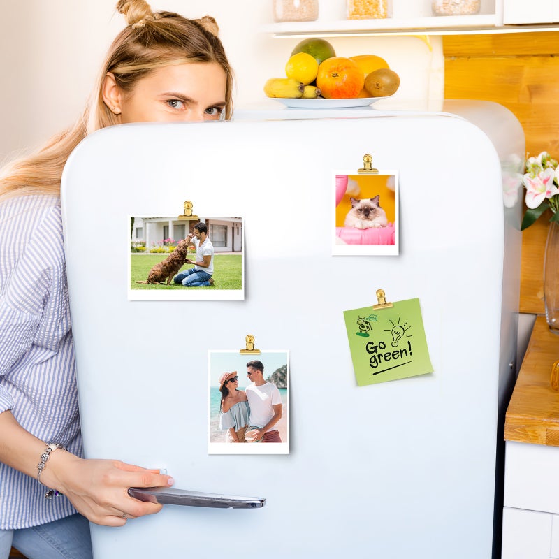 10 Pcs Magnetic Clips Refrigerator Magnet Clips Whiteboard Magnets Fixed Clips for Home Kitchen Office - Image 4