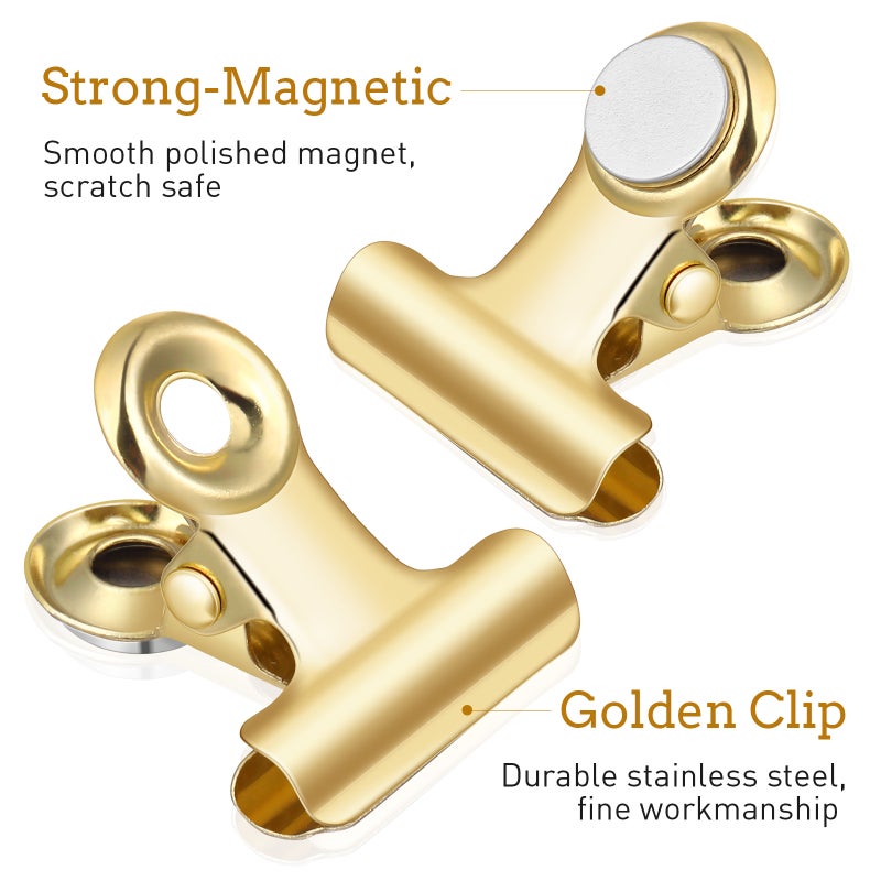 10 Pcs Magnetic Clips Refrigerator Magnet Clips Whiteboard Magnets Fixed Clips for Home Kitchen Office - Image 2