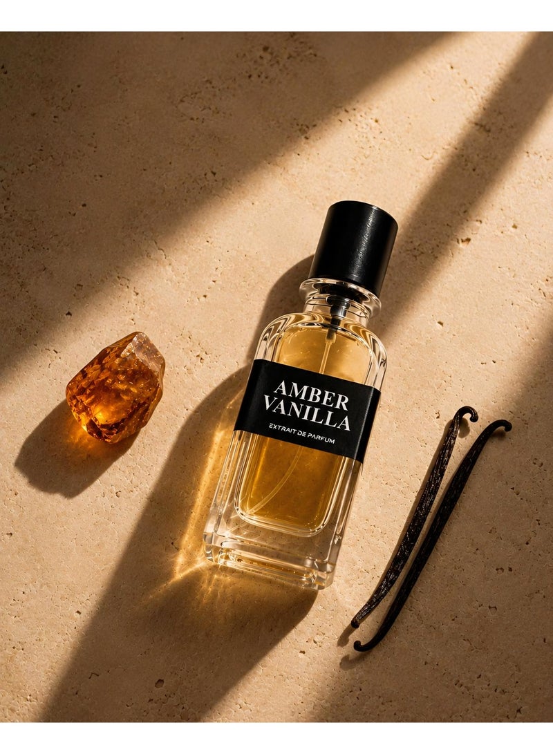 فاليسكو أمبر فانيلا إكستريت دي بارفيوم 50 مل عطر عنبر وفانيلا ومسك بالزعفران طويل الثبات للجنسين - Image 4