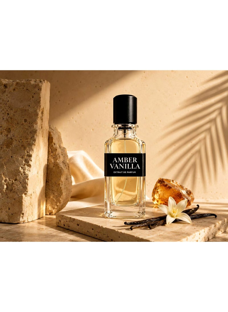 فاليسكو أمبر فانيلا إكستريت دي بارفيوم 50 مل عطر عنبر وفانيلا ومسك بالزعفران طويل الثبات للجنسين - Image 3