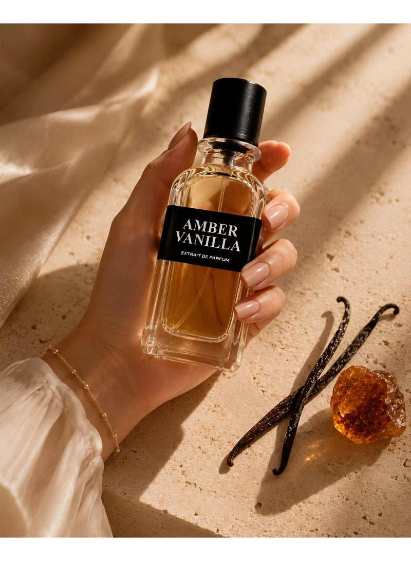 فاليسكو أمبر فانيلا إكستريت دي بارفيوم 50 مل عطر عنبر وفانيلا ومسك بالزعفران طويل الثبات للجنسين - Image 5