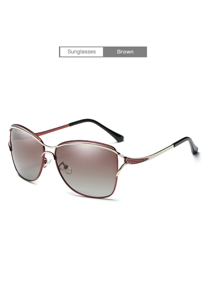 HDCRAFTER Women's Full-Frame Polarized UV400 Aviator Sunglasses - Image 3