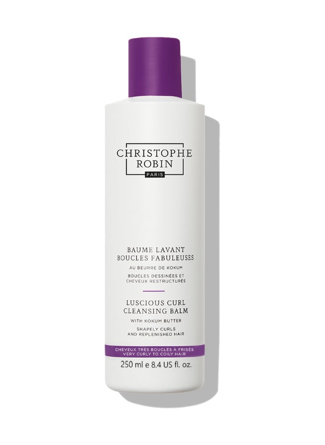 Christophe Robin - Luscious Curl Cleansing Balm With Kokum Butter 250ml - Image 1