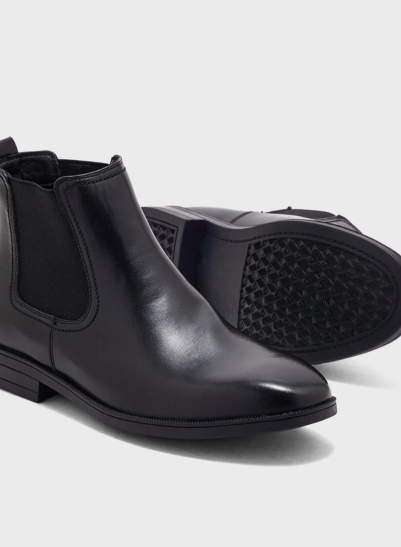 Robert Wood Classic Formal Chelsea Boots