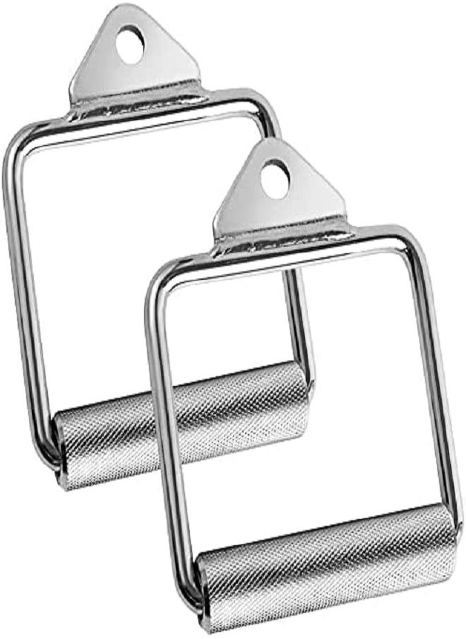 ULTIMAX D-Rubber Handle Cable Machine Attachment-2 Pcs  - Image 2
