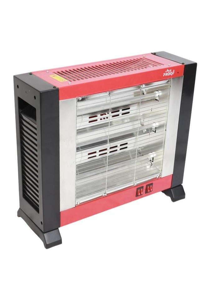 برووف دفاية كهربائية  تحتوي على ثلاثة اوجه وشبك امان ومقابض عازله للحراره بقدرة 1600 واط - Image 2