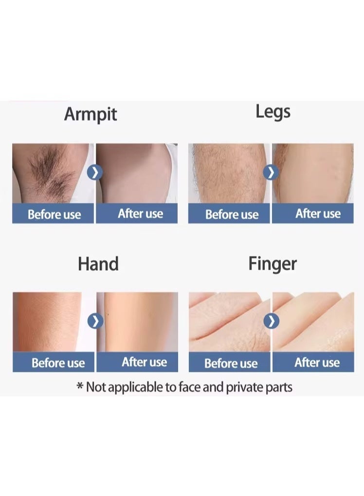 إيفولي Lemon+VE رذاذ إزالة الشعر للنساء والرجال، مزيل الشعر الخفيف بدون تهيج للإبط والذراع والظهر والصدر والساقين، مناسب لجميع أنواع البشرة - Image 5