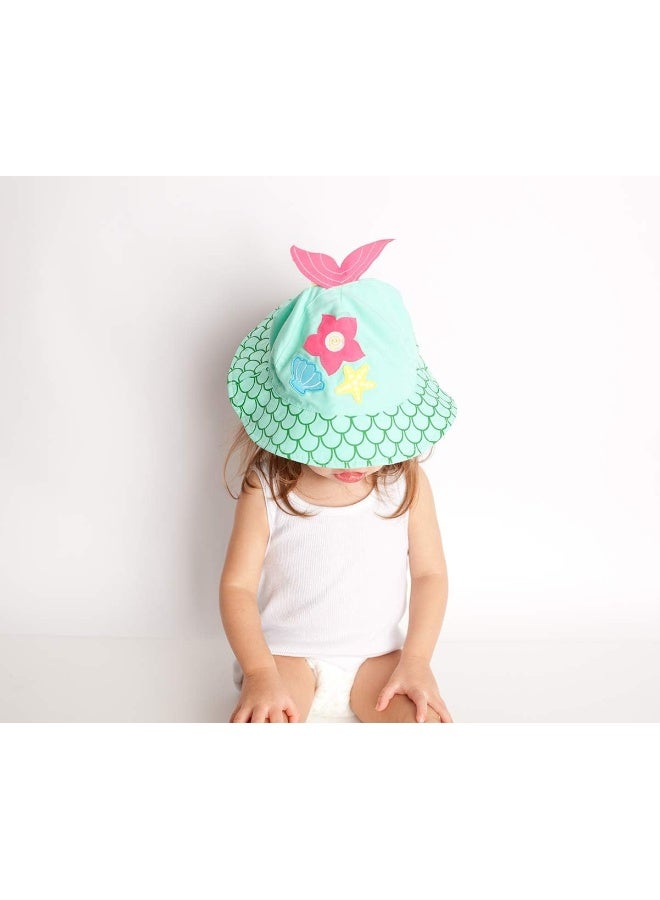 ZOOCCHINI UPF 50+ Baby Sun Hat – Polyester, Chlorine & Water Resistant, BPA-Free - Image 3