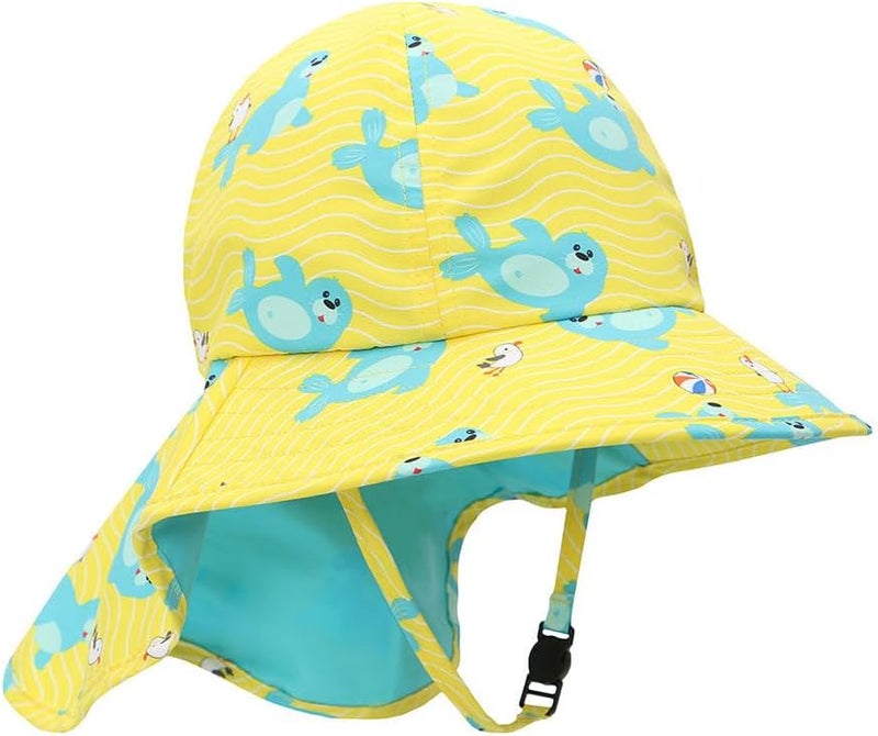 ZOOCCHINI UPF 50+ Baby Sun Hat – Polyester, Chlorine & Water Resistant, BPA-Free - Image 1