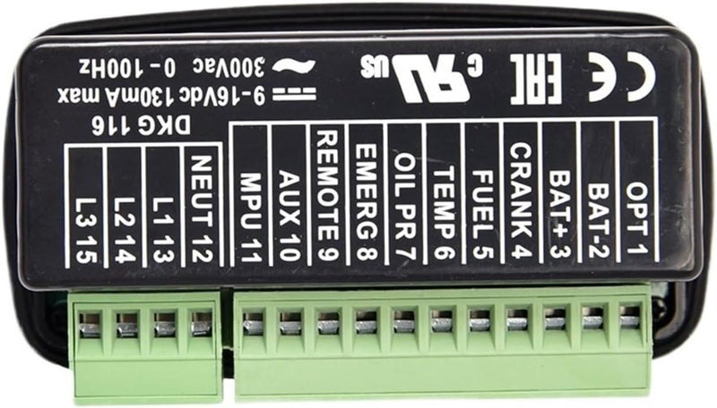DKG-116 Product Controller Gasoline Generator Control Panel Genset Parts Module DKG116(DKG116 C) - Image 3