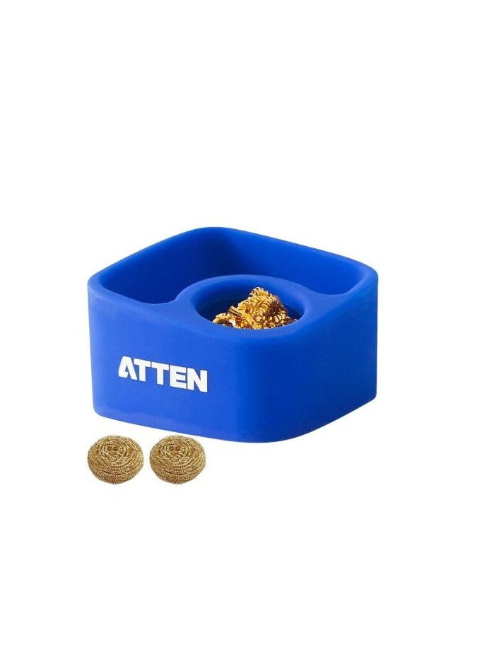 ATTEN Atten CS-08B Tip Cleaner is a high quality tool designed for cleaning soldering iron tips effectively It helps maintain the performance and extend the lifespan of soldering tips by keeping them free from oxidation and residue build-up.  - Image 2