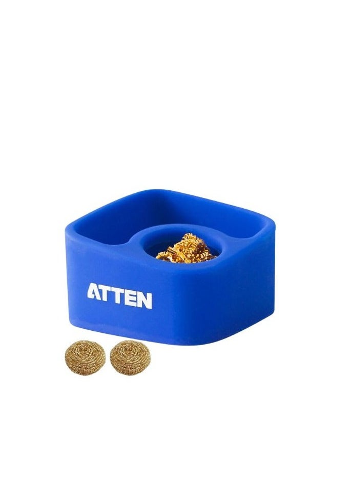 ATTEN Atten CS-08B Tip Cleaner is a high quality tool designed for cleaning soldering iron tips effectively It helps maintain the performance and extend the lifespan of soldering tips by keeping them free from oxidation and residue build-up.  - Image 3