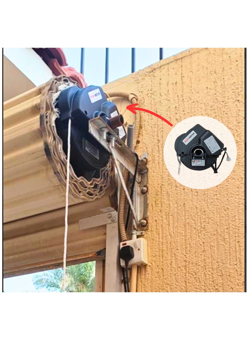 PUSH MOTOR Garage Roll Door Motor – Heavy-Duty 120W, 600N (60KG) Max Lift – Powerful & Reliable (Dynamo Only) - Image 3
