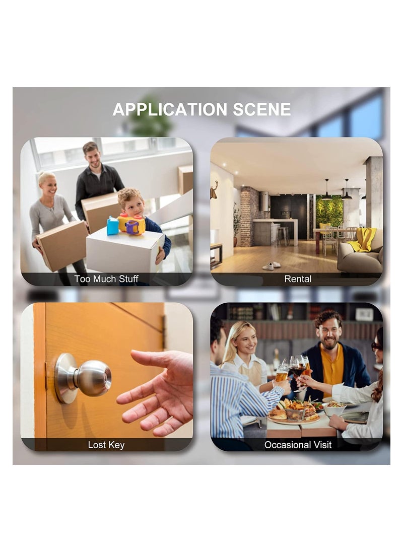 Smart Lock Work with Inner Door Lock Fingerprint Door Locks with Keypads Keyless Entry Deadbolt Front Door Lock Bluetooth App Control Touchscreen Keypad for Office Home Apartment