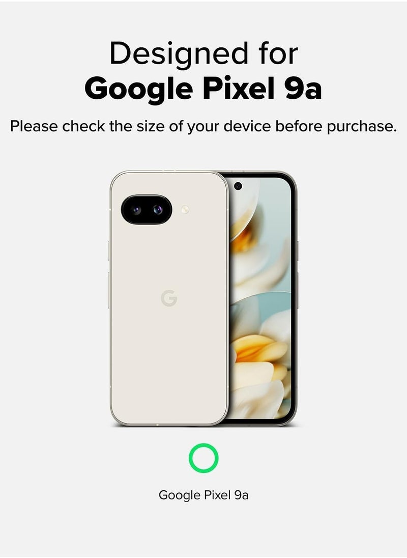 Case for Google Pixel 9a Soft TPU Back Cover Flexible Lightweight Matt Black Protective Cover Anti-fingerprint Case Designed for Google Pixel 9a  - Image 2
