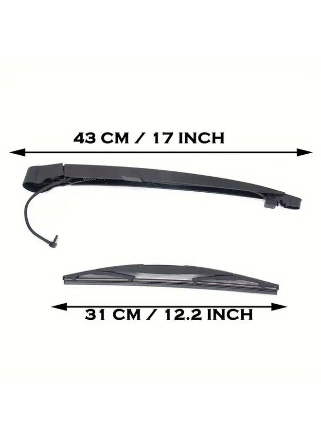 ذراع وشفرة مساحة الزجاج الخلفي 2 قطعة لشيفروليه جي إم إسكالاد سوبربان تاهو يوكون XL 2007-2013 - Image 3